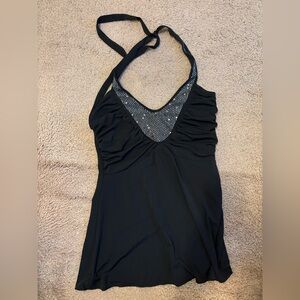 Vintage BCX Black Halter Top